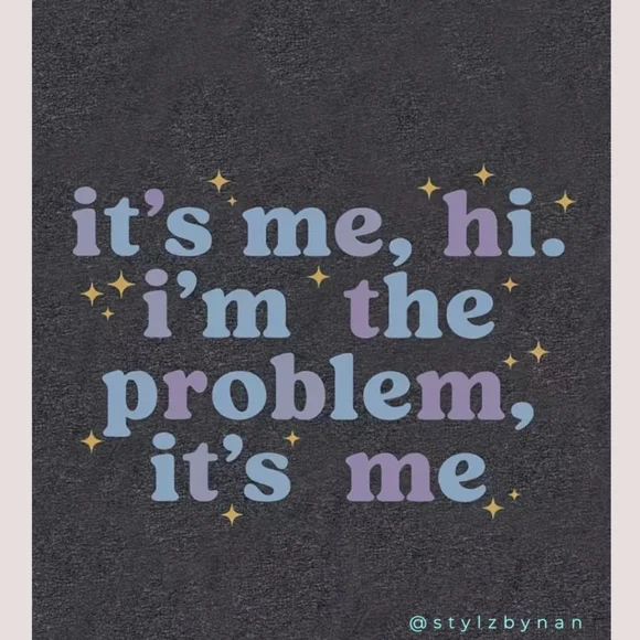 It's Me, Hi. I'm The Problem Graphic Tank Top - Picture 4 of 6